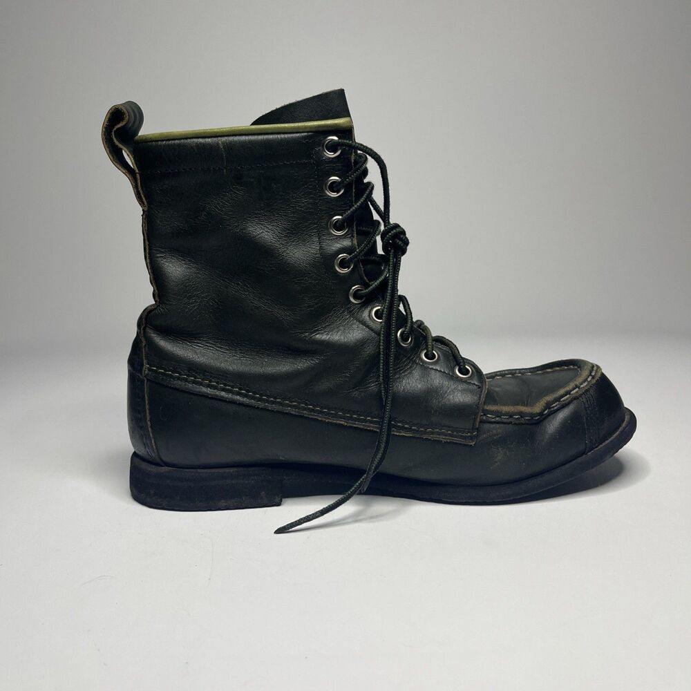 Vintage Browning Women's Lady's Featherweights Black Leather Boots 9A - Picture 7 of 16